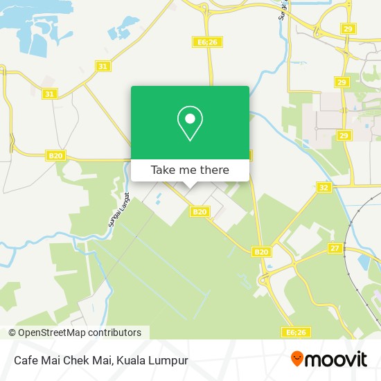 Cafe Mai Chek Mai map