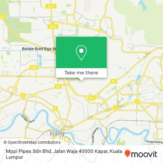 Mppi Pipes Sdn Bhd, Jalan Waja 40000 Kapar map