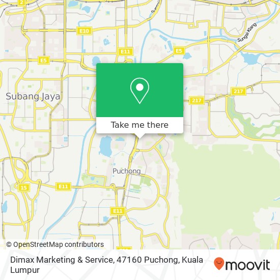 Dimax Marketing & Service, 47160 Puchong map