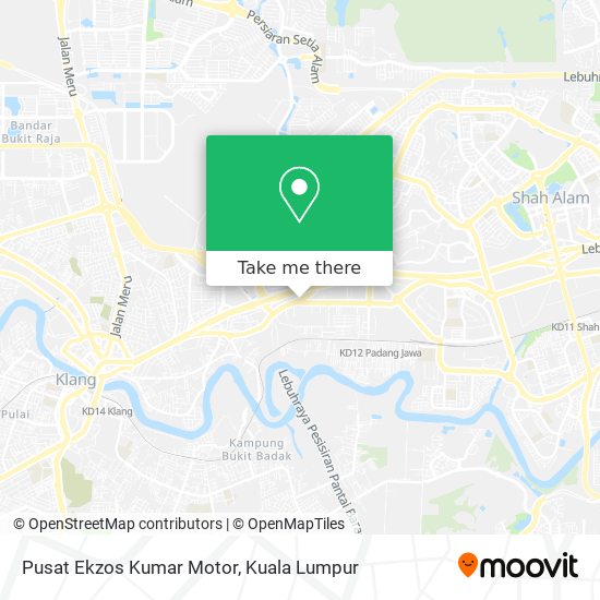 Pusat Ekzos Kumar Motor map