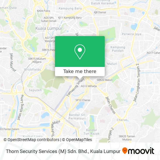 Thorn Security Services (M) Sdn. Bhd. map