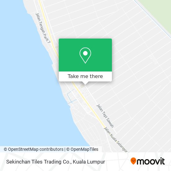 Sekinchan Tiles Trading Co. map