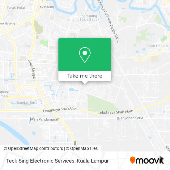 Teck Sing Electronic Services map