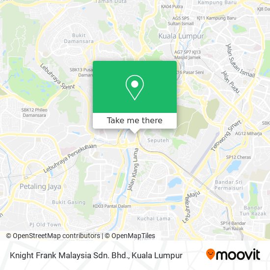 Knight Frank Malaysia Sdn. Bhd. map