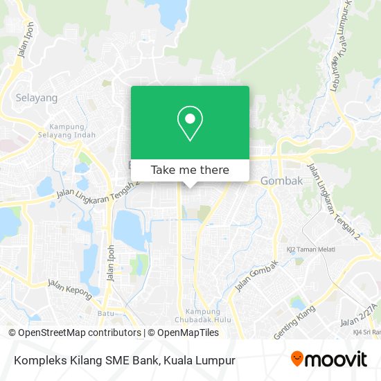 Kompleks Kilang SME Bank map