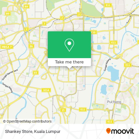 Shankey Store map