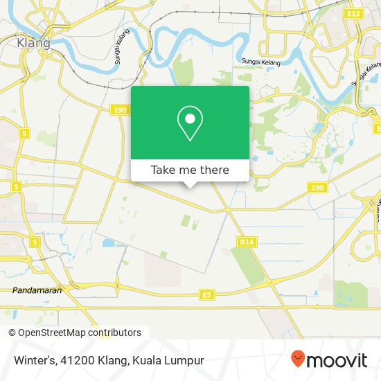 Winter's, 41200 Klang map