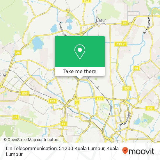 Peta Lin Telecommunication, 51200 Kuala Lumpur