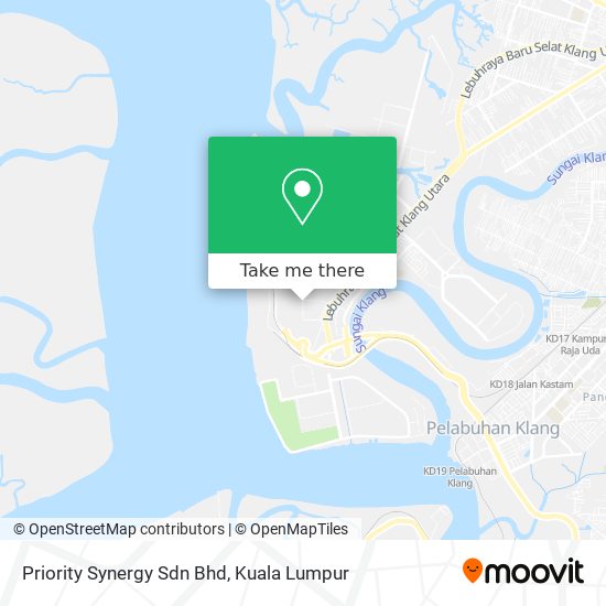 Priority Synergy Sdn Bhd map