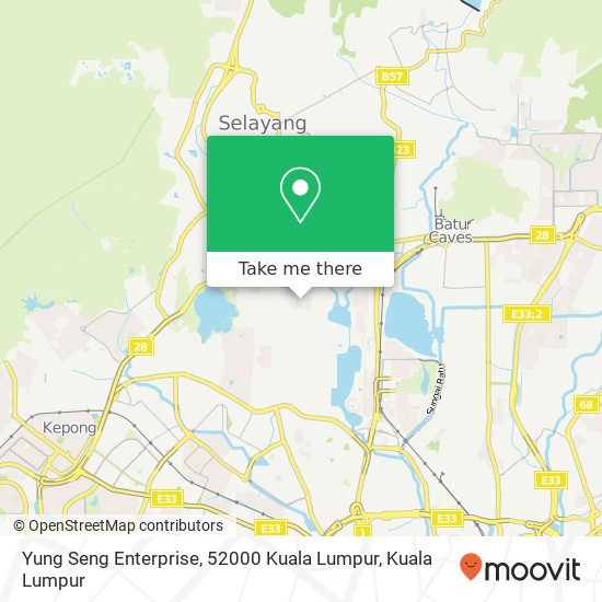 Yung Seng Enterprise, 52000 Kuala Lumpur map
