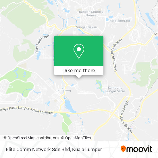 Elite Comm Network Sdn Bhd map