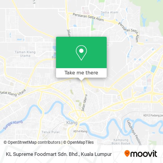 KL Supreme Foodmart Sdn. Bhd. map