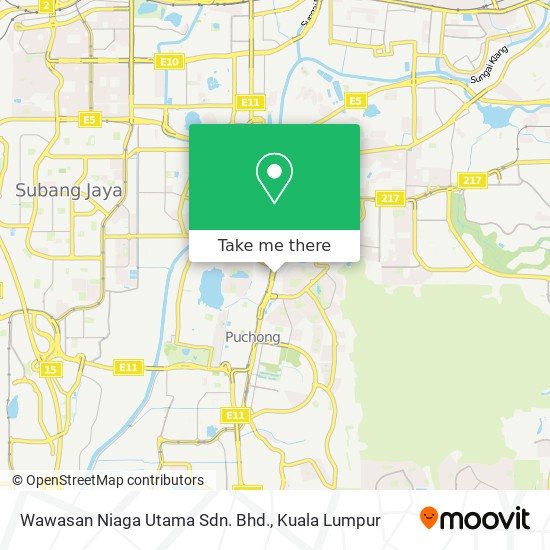 Wawasan Niaga Utama Sdn. Bhd. map