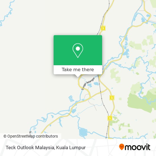 Teck Outlook Malaysia map