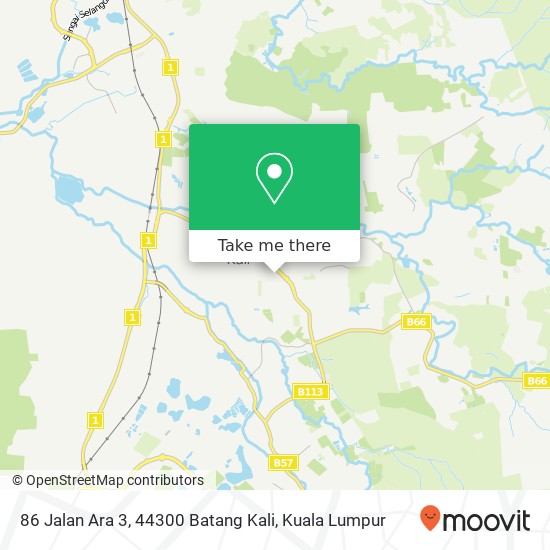 86 Jalan Ara 3, 44300 Batang Kali map