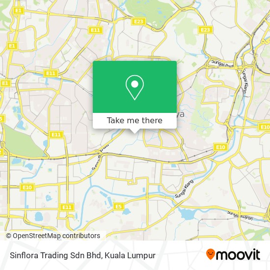 Sinflora Trading Sdn Bhd map