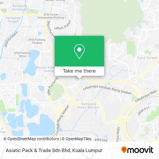 Asiatic Pack & Trade Sdn Bhd map