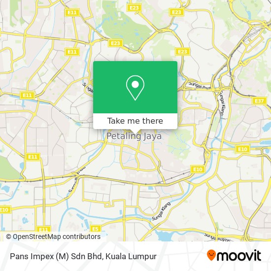 Peta Pans Impex (M) Sdn Bhd