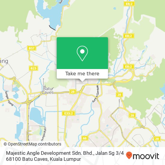 Majestic Angle Development Sdn. Bhd., Jalan Sg 3 / 4 68100 Batu Caves map