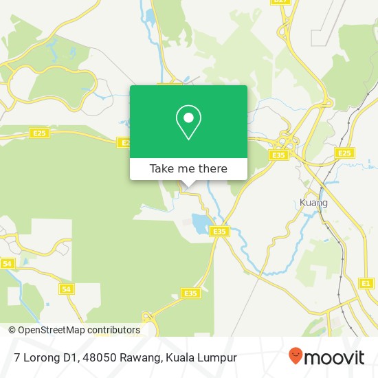 7 Lorong D1, 48050 Rawang map