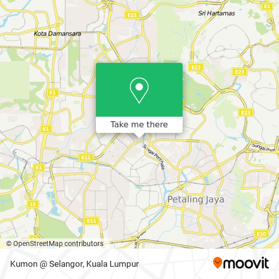 Peta Kumon @ Selangor