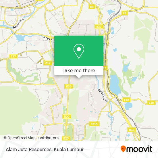 Alam Juta Resources map