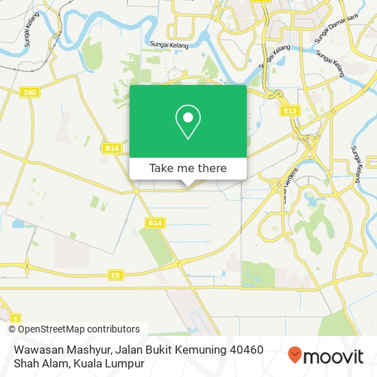 Peta Wawasan Mashyur, Jalan Bukit Kemuning 40460 Shah Alam