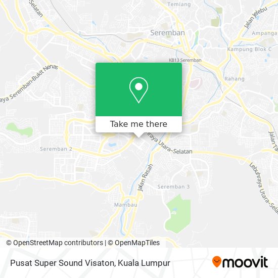 Pusat Super Sound Visaton map