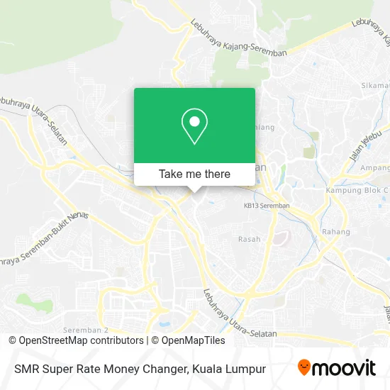 SMR Super Rate Money Changer map