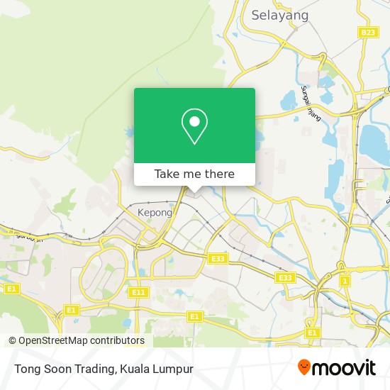 Tong Soon Trading map