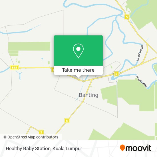 Healthy Baby Station map