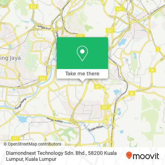 Diamondnext Technology Sdn. Bhd., 58200 Kuala Lumpur map