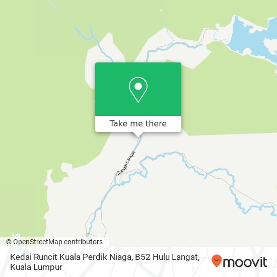 Kedai Runcit Kuala Perdik Niaga, B52 Hulu Langat map