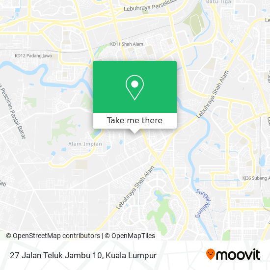 27 Jalan Teluk Jambu 10 map