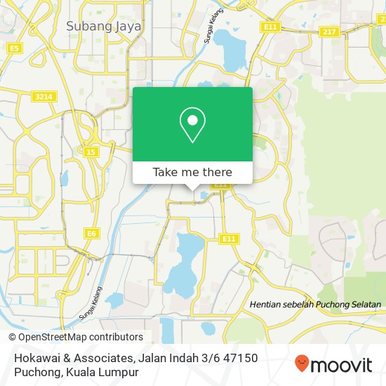 Hokawai & Associates, Jalan Indah 3 / 6 47150 Puchong map