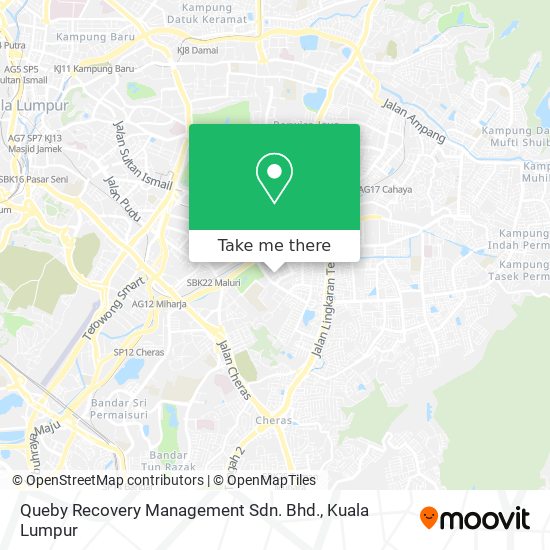 Queby Recovery Management Sdn. Bhd. map