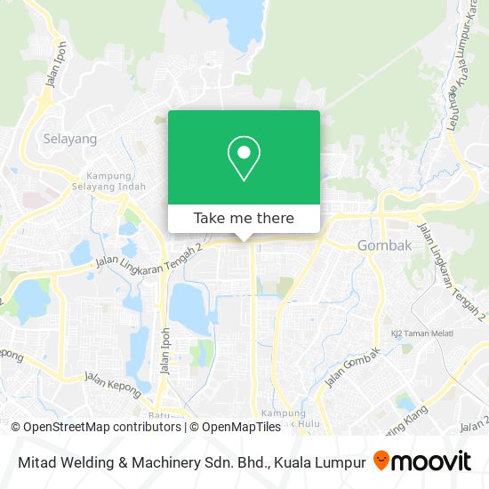Mitad Welding & Machinery Sdn. Bhd. map