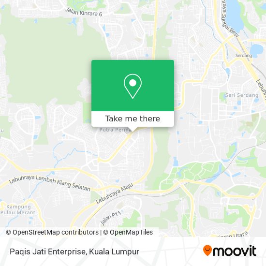 Paqis Jati Enterprise map