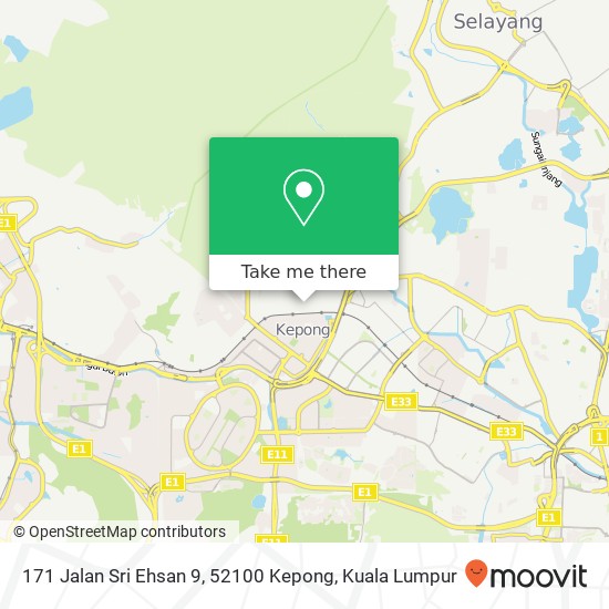 171 Jalan Sri Ehsan 9, 52100 Kepong map