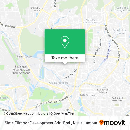 Sime Pilmoor Development Sdn. Bhd. map