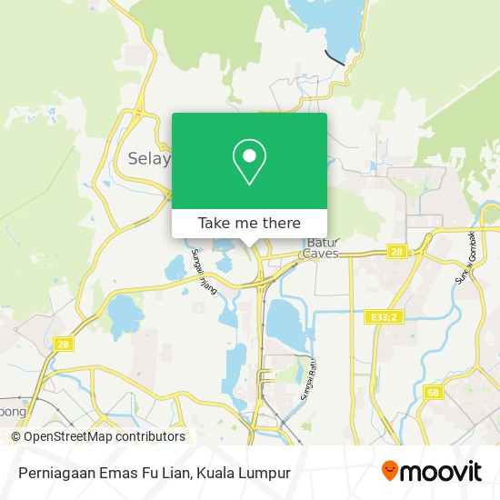 Perniagaan Emas Fu Lian map