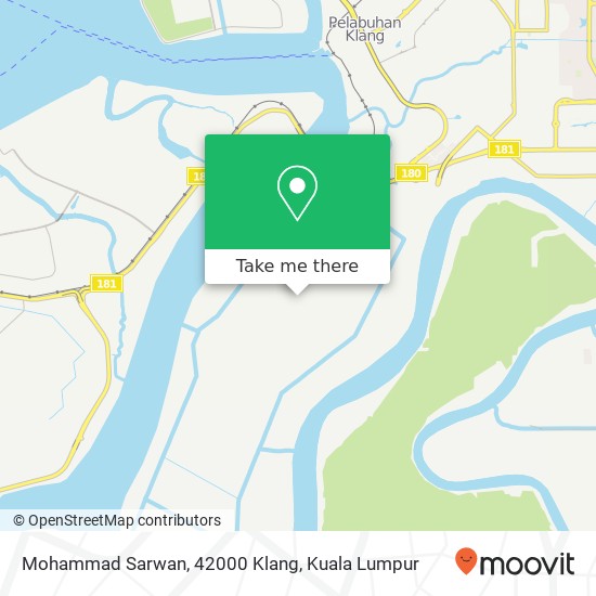 Peta Mohammad Sarwan, 42000 Klang