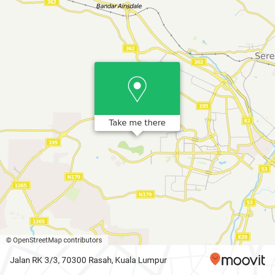 Jalan RK 3/3, 70300 Rasah map