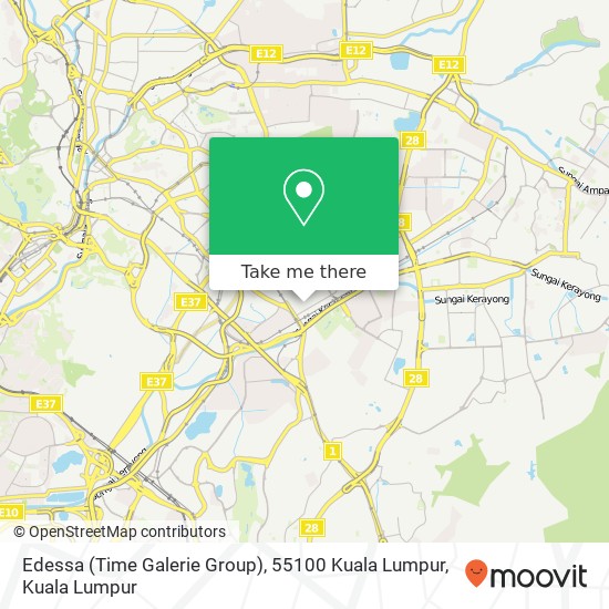 Edessa (Time Galerie Group), 55100 Kuala Lumpur map