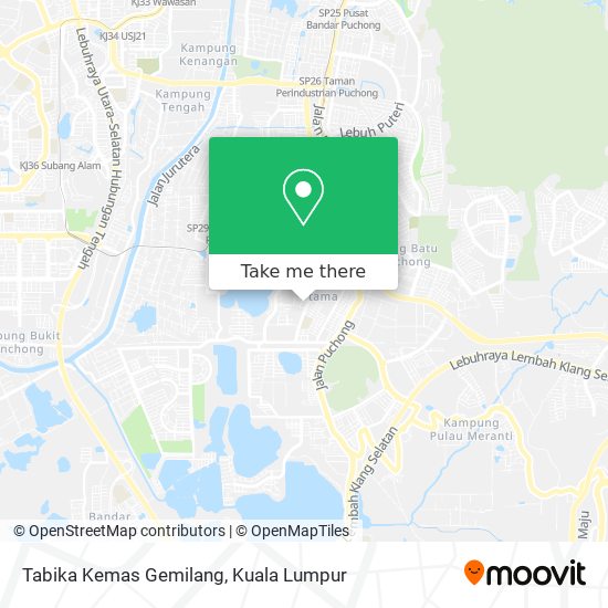 Peta Tabika Kemas Gemilang