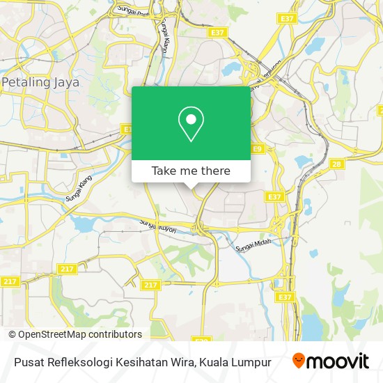 Pusat Refleksologi Kesihatan Wira map