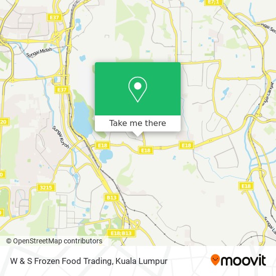 W & S Frozen Food Trading map