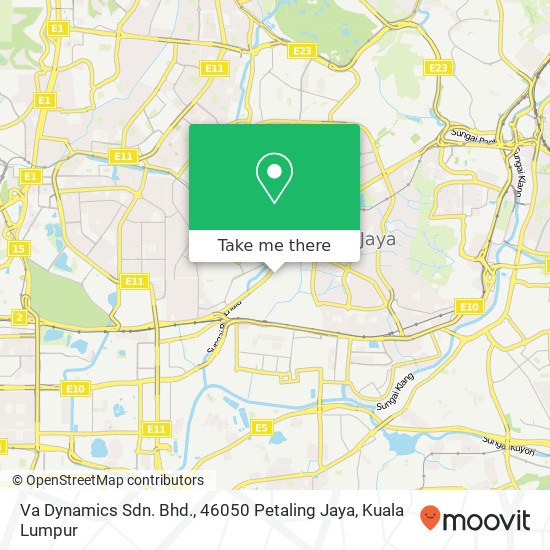 Va Dynamics Sdn. Bhd., 46050 Petaling Jaya map