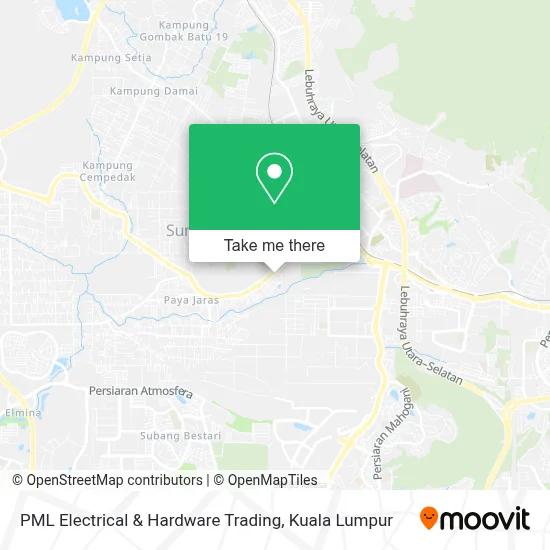 PML Electrical & Hardware Trading map
