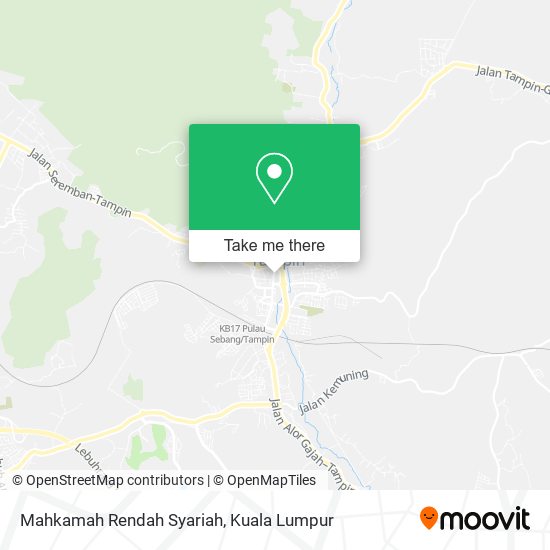 Mahkamah Rendah Syariah map